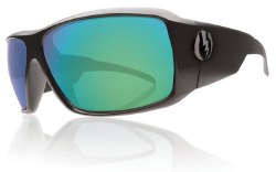 Electric Sunglasses - KB1 Matte Black/Grey Green Chrome
