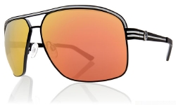 Electric Sunglasses - Vegus - Matte Black/Grey Fire Chrome