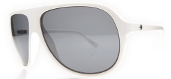 Electric Sunglasses - Hoodlum - Gloss White/Grey