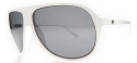 Electric Sunglasses - Hoodlum - Gloss White/Grey
