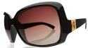 Electric Sunglasses - Velveteen - Gloss Black/Brown Graid