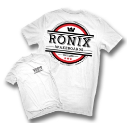 Ronix - Steak Dinner T-Shirt White/Black/Red