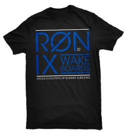 Ronix - The Big Squire T-Shirt - Black/Royal Blue
