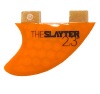 2.3" Slayter Orange Fiberglass Bottom Mount Wakesurf Fin