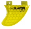 2.9" Slayter Yellow Fiberglass Bottom Mount Wakesurf Fin
