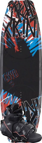 CWB - 2012 xKink 134 w/Vapor Wakeboard Package