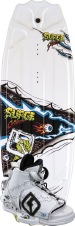 CWB - 2012 Surge 125 w/Tyke Wakeboard Package