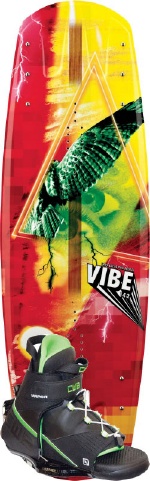 CWB - 2013 Vibe 142 w/Vapor Wakeboard Package