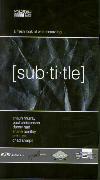 Subtitle - DVD