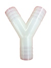 Hose Barb Wye "Y" fitting for Axis/Malibu Boats