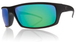 Electric Sunglasses - Technician - Matte Black / Grey Green Chrome Lens