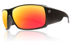 Electric Sunglasses - D Payne Matte Black/Grey Fire Chrome