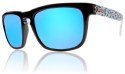 Knoxville Powder Splatter / Grey Blue Chrome Lens