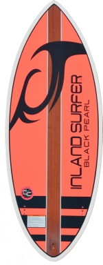 Inland Surfer - 4Skim Black Pearl WakeSurf board