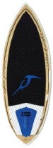 4-Skim Black Pearl - Tri Fin WakeSurf board