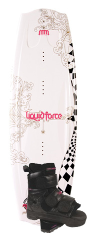 Liquid Force - 2008 Melissa 130 w/Melissa Wakeboard Package