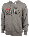 Stipe Fleece Zip Sweatshirt