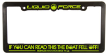 Liquid Force - Wakeboard License Plate Frame