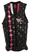 Liquid Force - 2012 Cardigan Womens Comp Black Vest