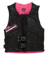 Liquid Force - Heartbreaker Black/Pink CGA Womens Vest