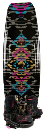 Liquid Force - 2013 Wing 134 w/Wing Wakeboard Package