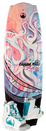 Liquid Force - 2014 Angel 130 w/Plush Wakeboard Package