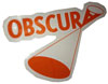 Obscura 5" Sticker