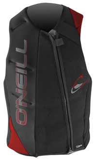 O'Neill - Revenge USCG Vest - Black/Red