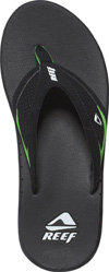 Reef Sandals - SpringTide Black/Lime Green - Men's Sandal