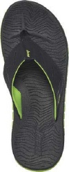 Reef Sandals - Rodeo Flip  Black/Lime Green - Men's Sandal