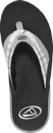 Fanning Prints White/Plaid - Men's Sandal