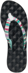 Reef Sandals - Dreams Prints Black/Aqua/Stripes - Women's Sandal