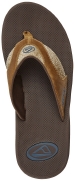 Reef Sandals - Fanning TX Dark Brown/Gum - Men's Sandal