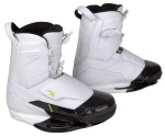 2011 One White/Black Wakeboard Bindings