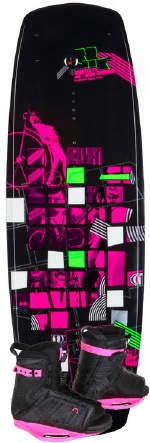 Ronix - 2012 Quarter Til Midnight 138 w/Halo Wakeboard Package