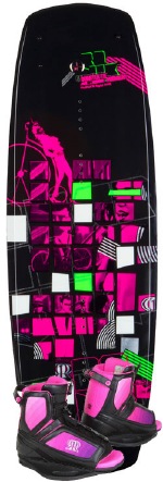 Ronix - 2012 Quarter Til Midnight 134 w/Luxe Wakeboard Package