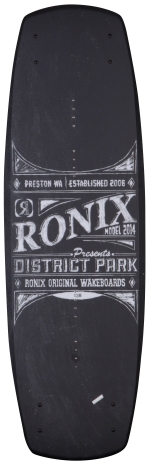 Ronix - 2014 District Park 134 Wakeboard - Chalkboard/Azure