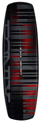2014 District 143 Wakeboard - Charcoal/Caffeinated Red