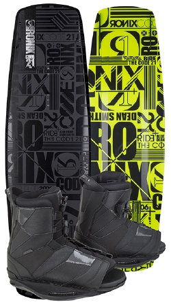 Ronix - 2015 Code 21 Modello 134 w/Network Wakeboard Package