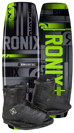Ronix - 2015 District 143 w/Divide Wakeboard Package