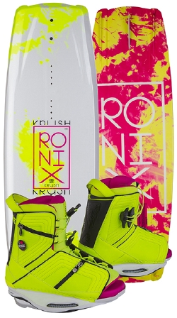 Ronix - 2015 Krush 128 w/Halo Wakeboard Package