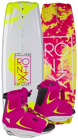 Ronix - 2015 Krush 128 w/Luxe Wakeboard Package