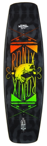 Ronix - 2015 Kinetik Project Small Wakeboard - Black/Fresh Bait