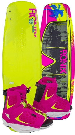 Ronix - 2015 Quarter Til Midnight 135 w/Luxe Wakeboard Package