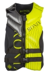 2016 One Capella Front Zip CGA Vest (Black/Optic Yellow)