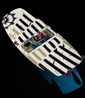 2010 Shredtown Limited Recoil 138 Wakeboard