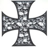 Boardstop - Skull and Cross Sticker