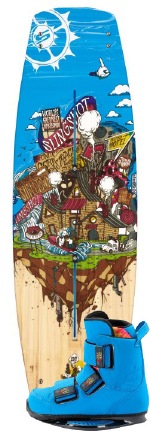 Slingshot - 2012 Shredtown w/Shredtown Wakeboard Package