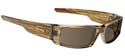 Hielo Sunglasses - Brown Stripe Tortoise/Bronze
