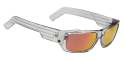 Spy Sunglasses - Paycheck Sunglasses - Clear Bronze w/Red Spectra Mirror